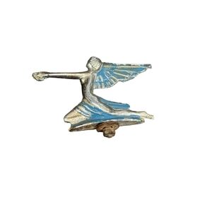 Vintage Packard Art Deco Winged Goddess Radiator Topper